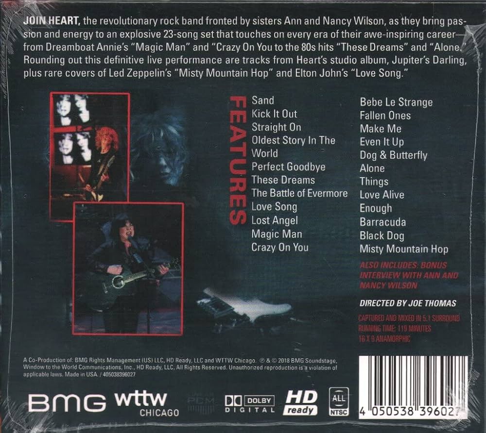 HEART CD、DVD Heart: Amazon.pl: Płyty CD i winylowe